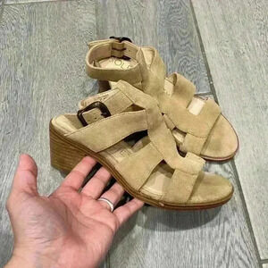 Sole Society So Tenlyn Heel Sandals size 6.5